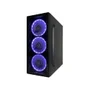 Gabinete Gamer C2-2901, Lateral Em Acrílico, USB 3.0, Preto