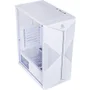 Gabinete Gamer Fortrek Holt, Mid Tower, LED RGB, Lateral Em Acrílico, Branco - 80524