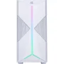 Gabinete Gamer Fortrek Holt, Mid Tower, LED RGB, Lateral Em Acrílico, Branco - 80524