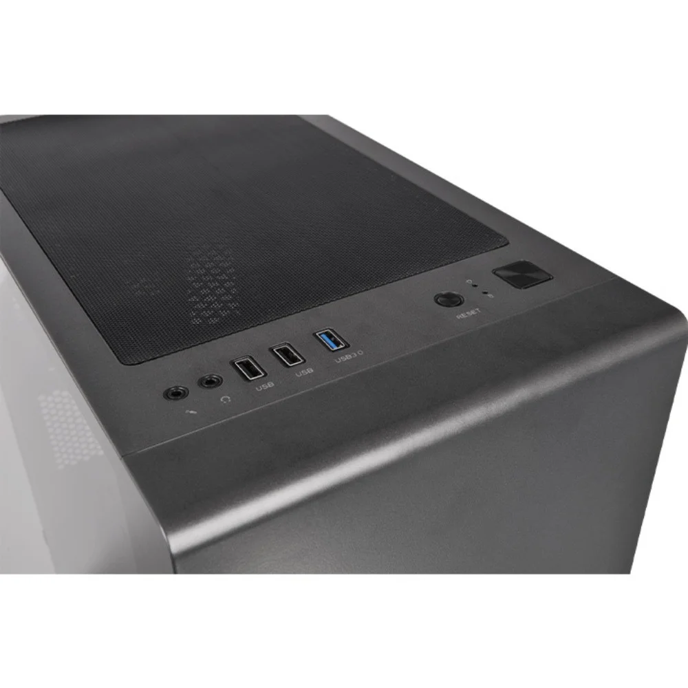 Gabinete Tt S100 TG Mini Tower Fonte 600W Vidro