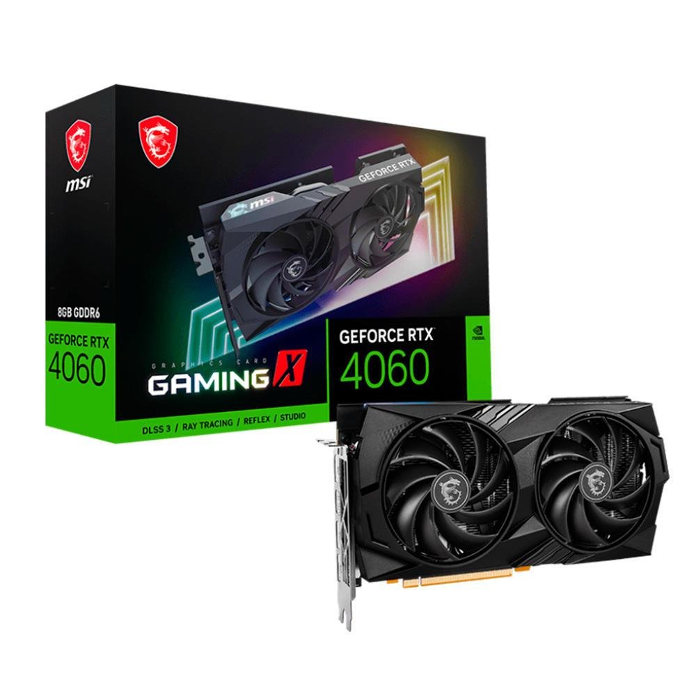 Placa De Vídeo Msi Nvidia Geforce Rtx 4060 KaBuM