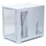 Gabinete Liketec Cube Kirra Snow RGB, Mini Tower, M-ATX, Vidro Temperado, 4x Fan 240m, Branco