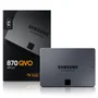 SSD Samsung 8TB, 2.5, Sata 3, 870 Qvo 560mb/s Leit - 530mb/s Grav  Mz-77q8t0bw