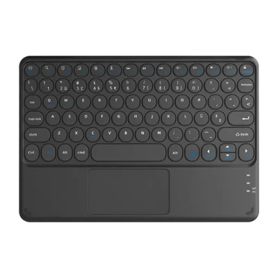 Teclado Com Trackpad Wb Para Tablets E Ipads,preto