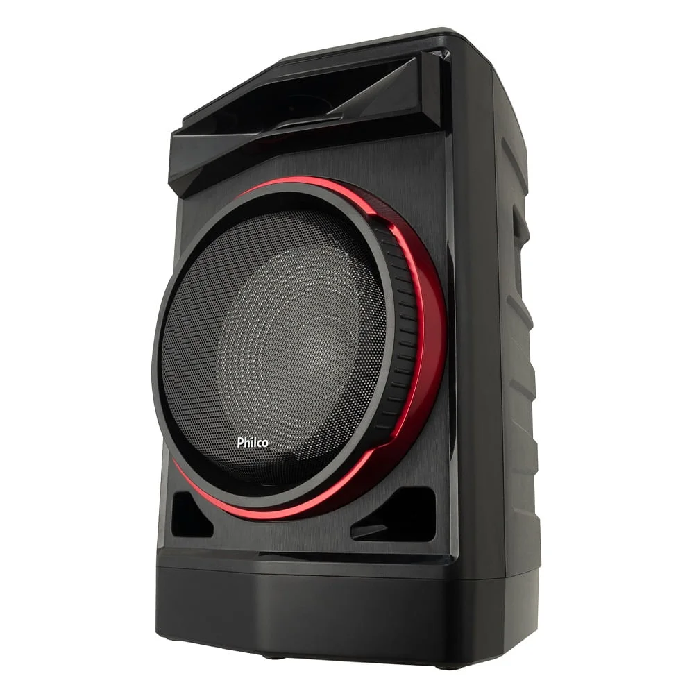 Caixa Acústica Philco PCX 100, Entrada ALXILIAR, P2/ USB / BLUET 5.0, RADIO FM, 750w RMS Caixa Acústica Philco PCX 100, Entrada ALXILIAR, P2/ USB / BLUET 5.0, RADIO FM, 750w RMS