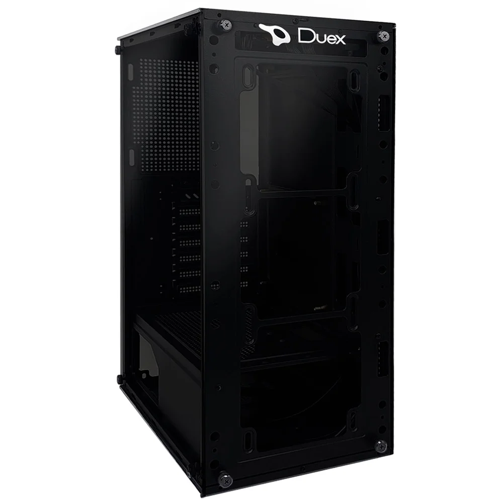 Gabinete Gamer Duex, Vidro Temperado, M-ATX, ITX, Vidro Temperado, Preto - Dx305t Gabinete Gamer Duex, Vidro Temperado, M-ATX, ITX, Vidro Temperado, Preto - Dx305t