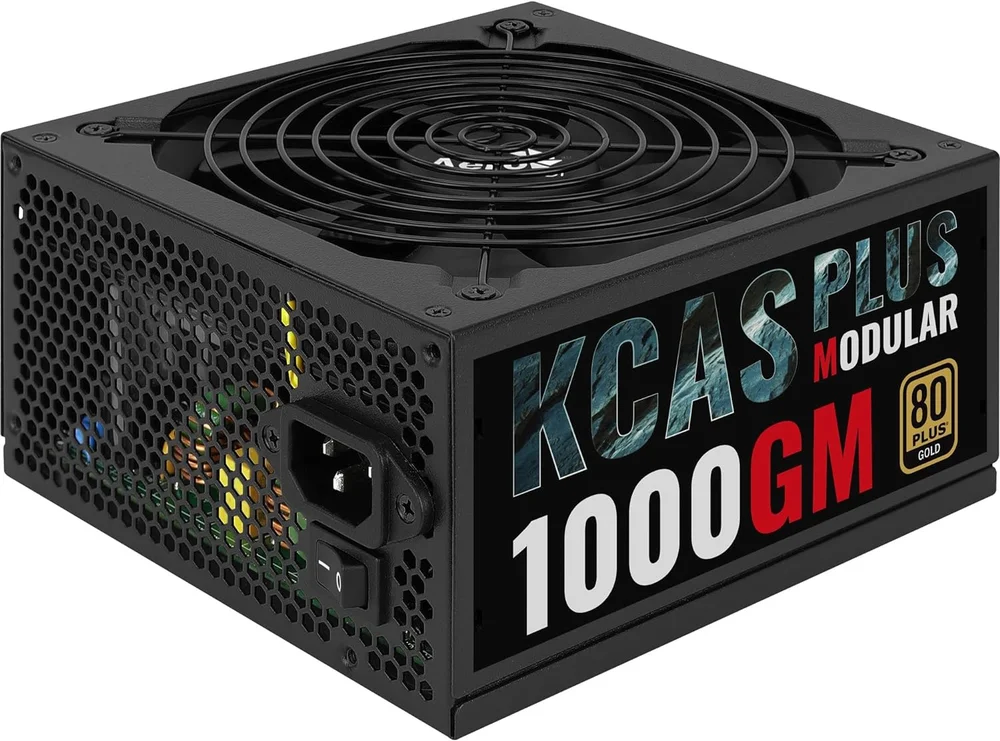 Fonte Gamer Aerocool,ATX Kcas 1000gm Pfc Ativo, 80 Plus Gold Fonte Gamer Aerocool,ATX Kcas 1000gm Pfc Ativo, 80 Plus Gold