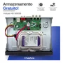 Kit 2 Câmeras Intelbras Tf 1220 B, Full Hd 1080p, Bullet Visão Noturna 20m, Proteção Ip66 + Dvr Gravador Intelbras Mhdx 3004-c, 4 Canais + Hd 500gb