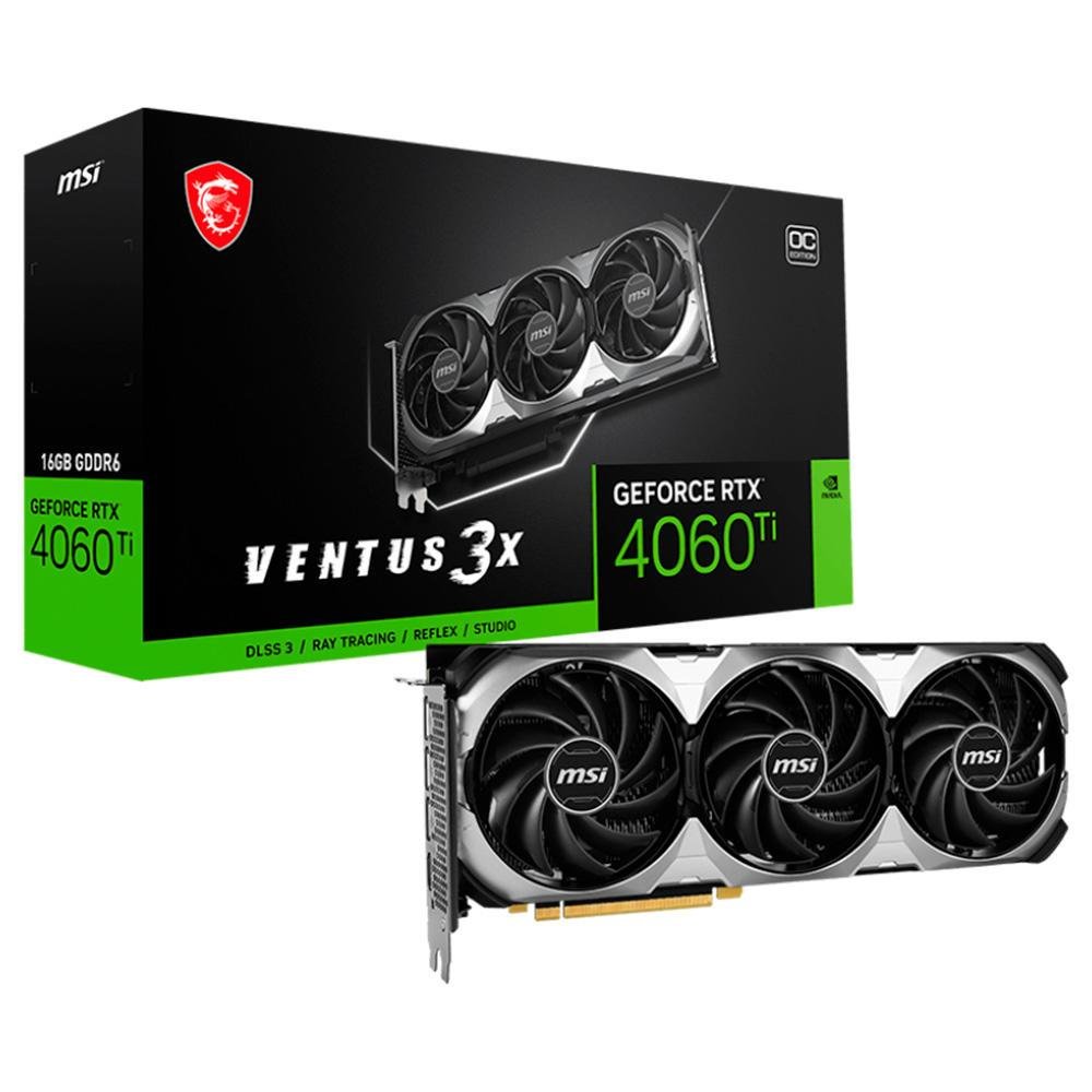 Gpu Nv Rtx4060ti 16GB GDDR6 128bits KaBuM