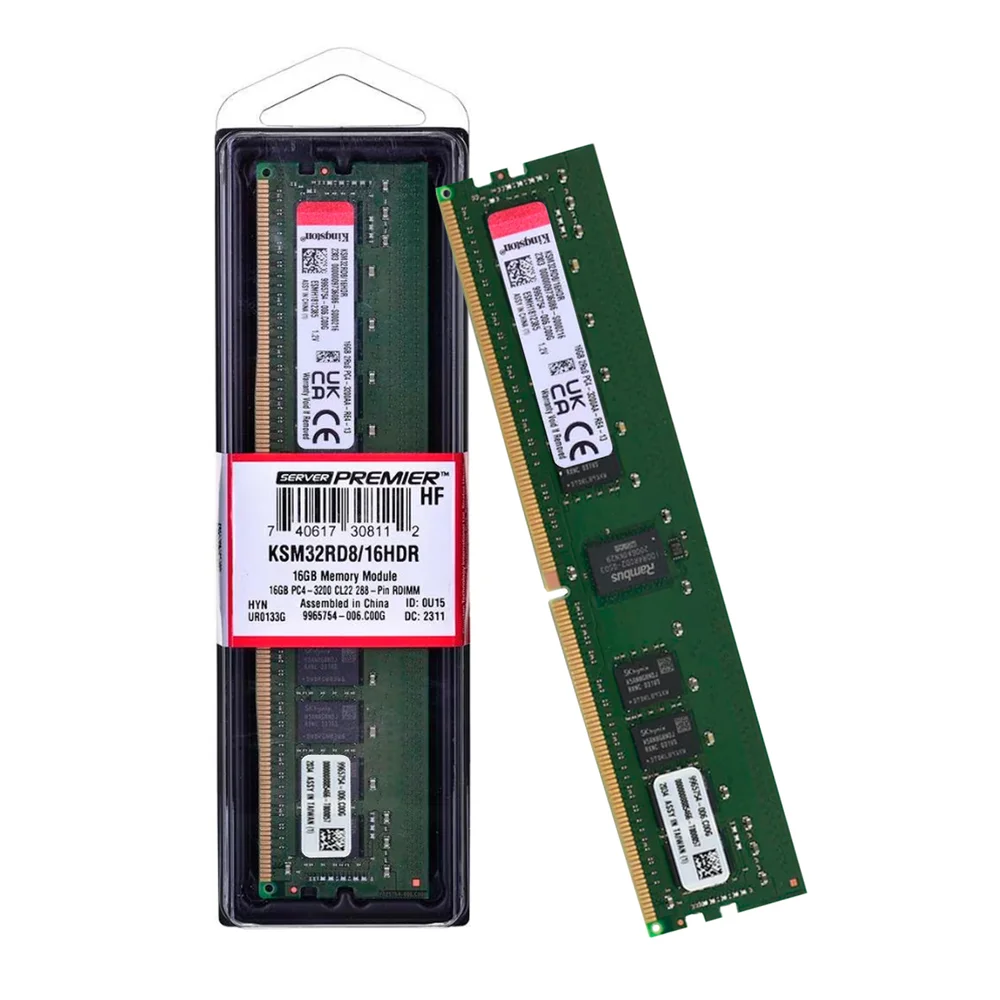 Memória Servidor Kingston 16GB DDR4 KaBuM