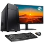 Computador Completo Tob Intel Core I5, 8GB RAM, SSD 240GB, Com Wi-Fi, Windows 10 Pro Trial + Teclado E Mouse + Monitor 19, Desktop