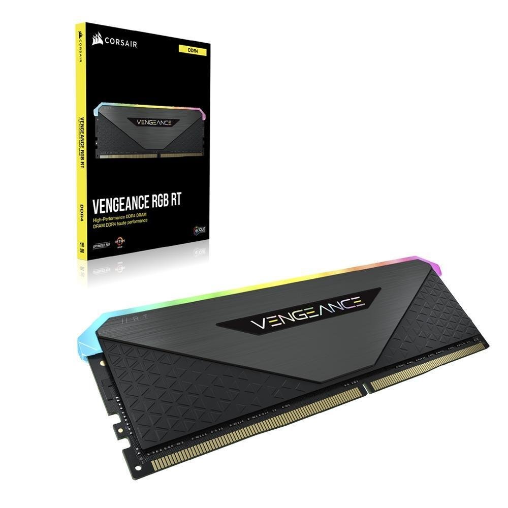 メモリー CORSAIR VENGEANCE RGB RT 32GB 4000MHz Memória Corsair Vengeance RGB Rt 32GB KaBuM