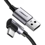 Cabo USB-c 90 Graus Ugreen,Para USB-a 2.0, 2 Metros