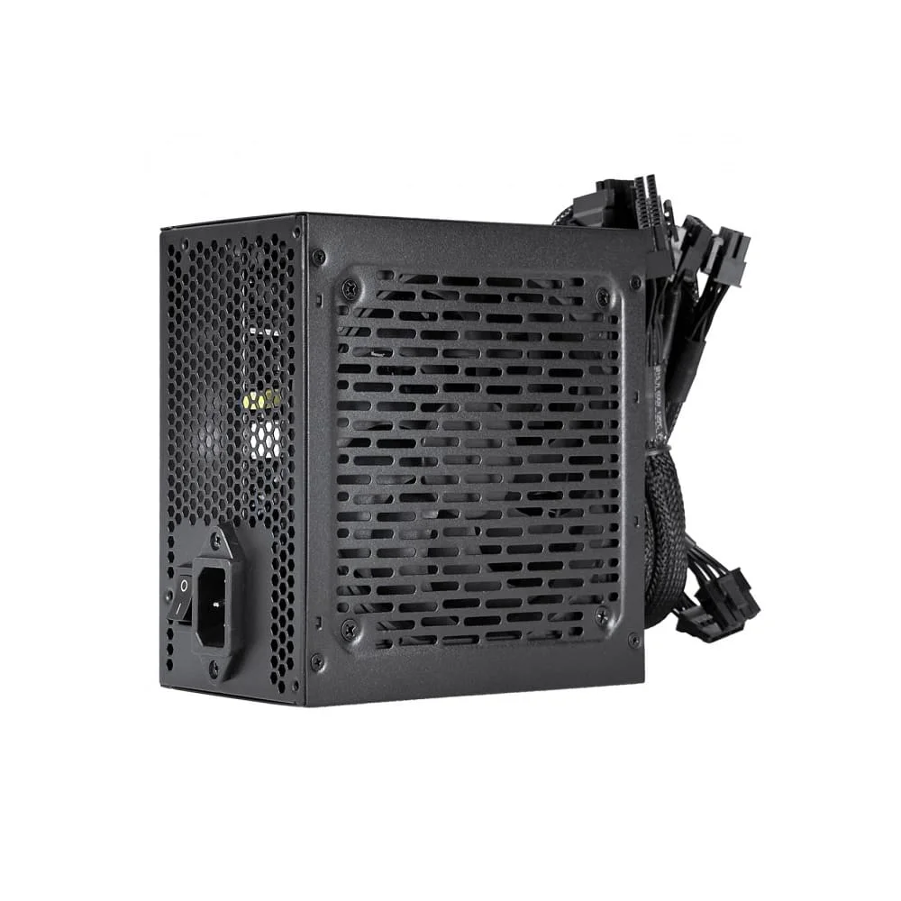 Fonte De Alimentação Pcyes Schocker 600w, 80 Plus, White Pfc Ativo C/cabo