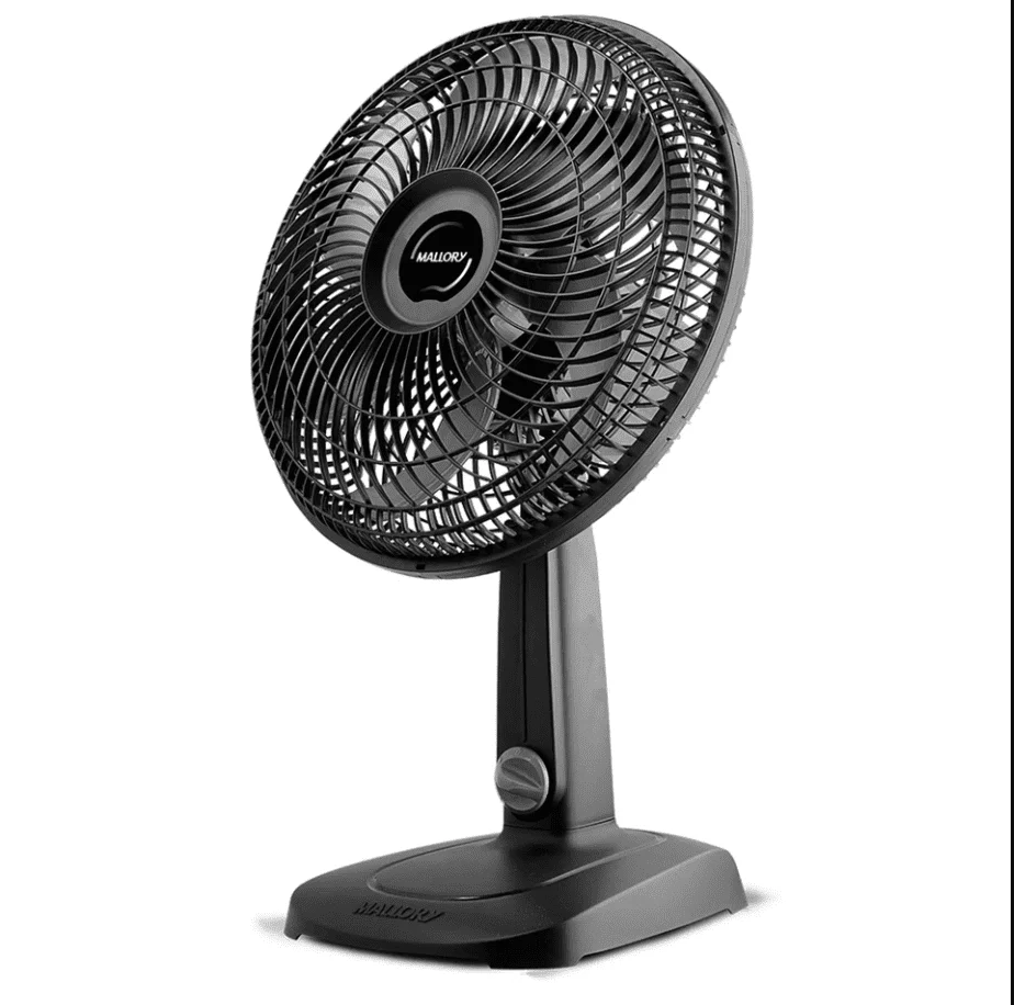 Vent 30cm Mallory Turbo Compact Preto, grafite, 110 Volts - B94401861