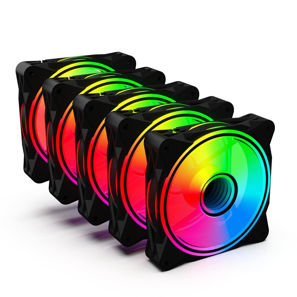 5d Fan 5 Cooler Fan Radiant X5 120mm Controladora Argb