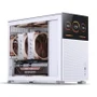 Gabinete Jonsbo D31 Mesh Screen, Branco, ATX Alumínio, Com tela LCD