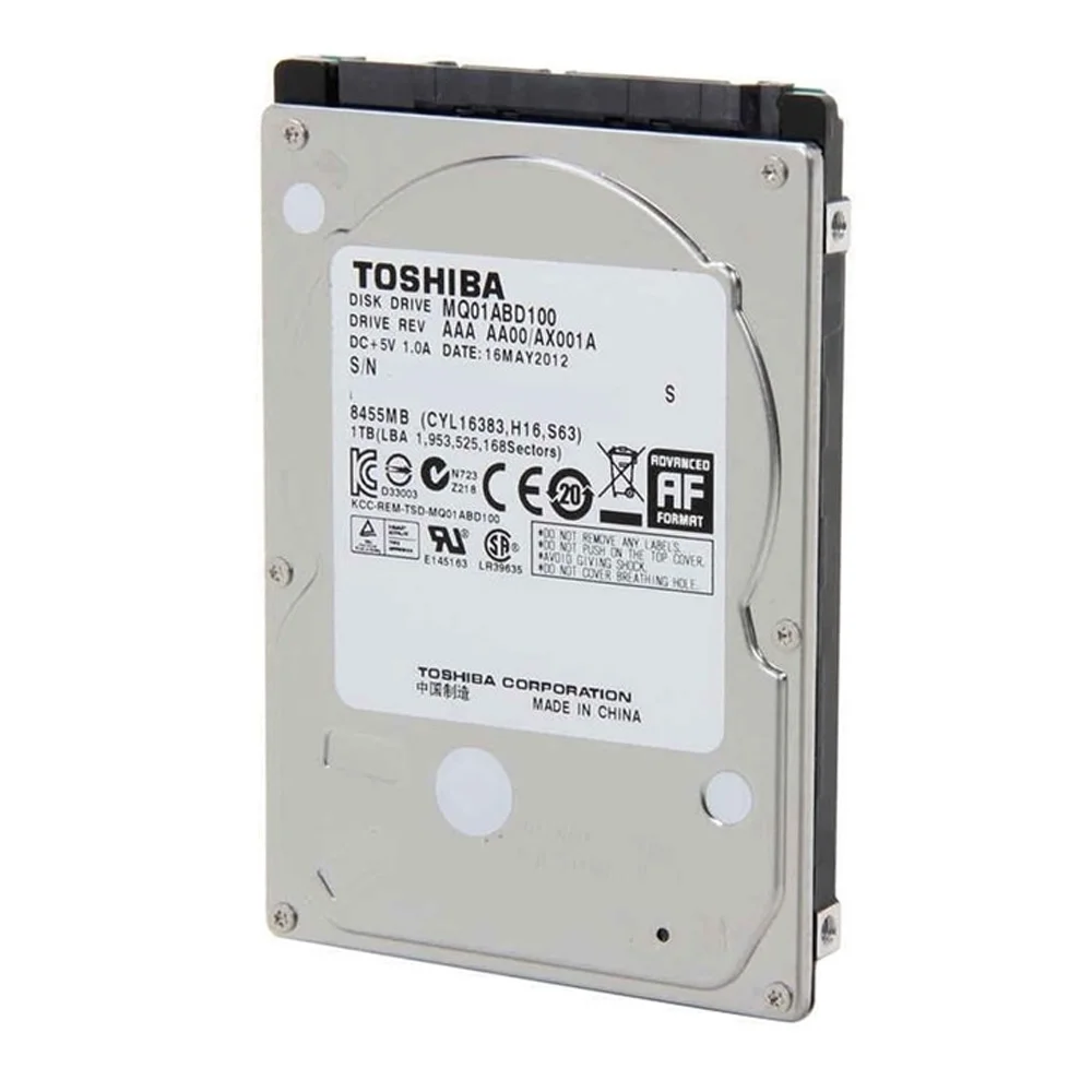 Hd Notebook 1tb Sata 2 8mb 5400rpm 25 KaBuM