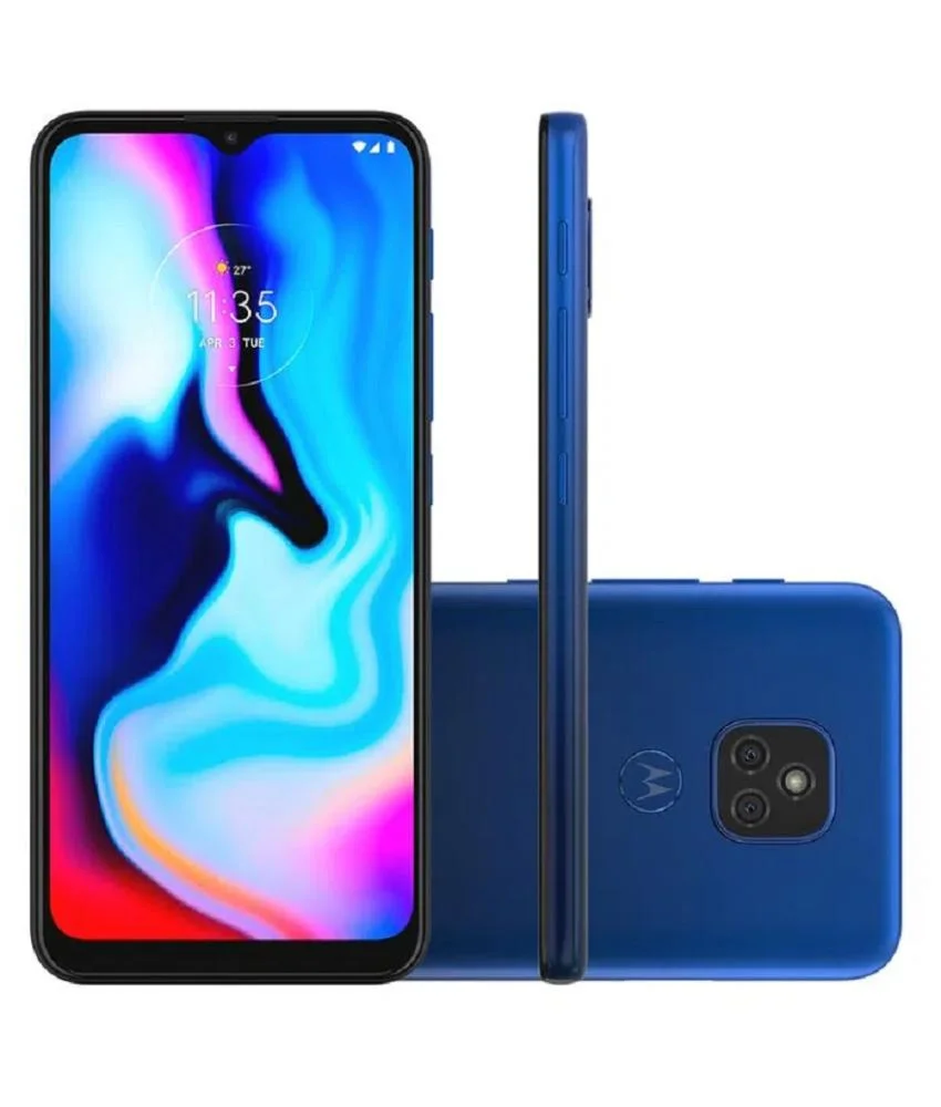 Usado: Motorola E7 Plus, 64GB, Azul - Excelente