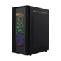Gabinete Gamer Concórdia Creative, Mid Tower, ARGB, Vidro Frontal Para Escrita, 3 Fans