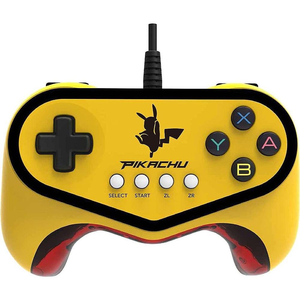 Controle Hori Pokken Tournament Pro Pad Pikachu - Switch Wii U