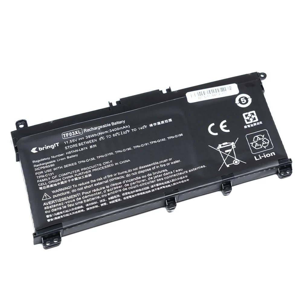 Bateria Para Notebook Hp G7 250 G7 29y05la | Preto 3400 Mah