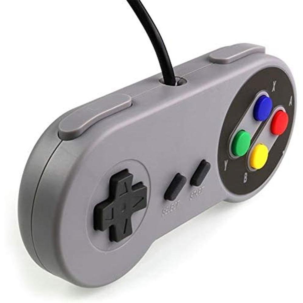 Controle USB, Super N Snes Joystick Windows Mac Linux Colorido Controle USB, Super N Snes Joystick Windows Mac Linux Colorido