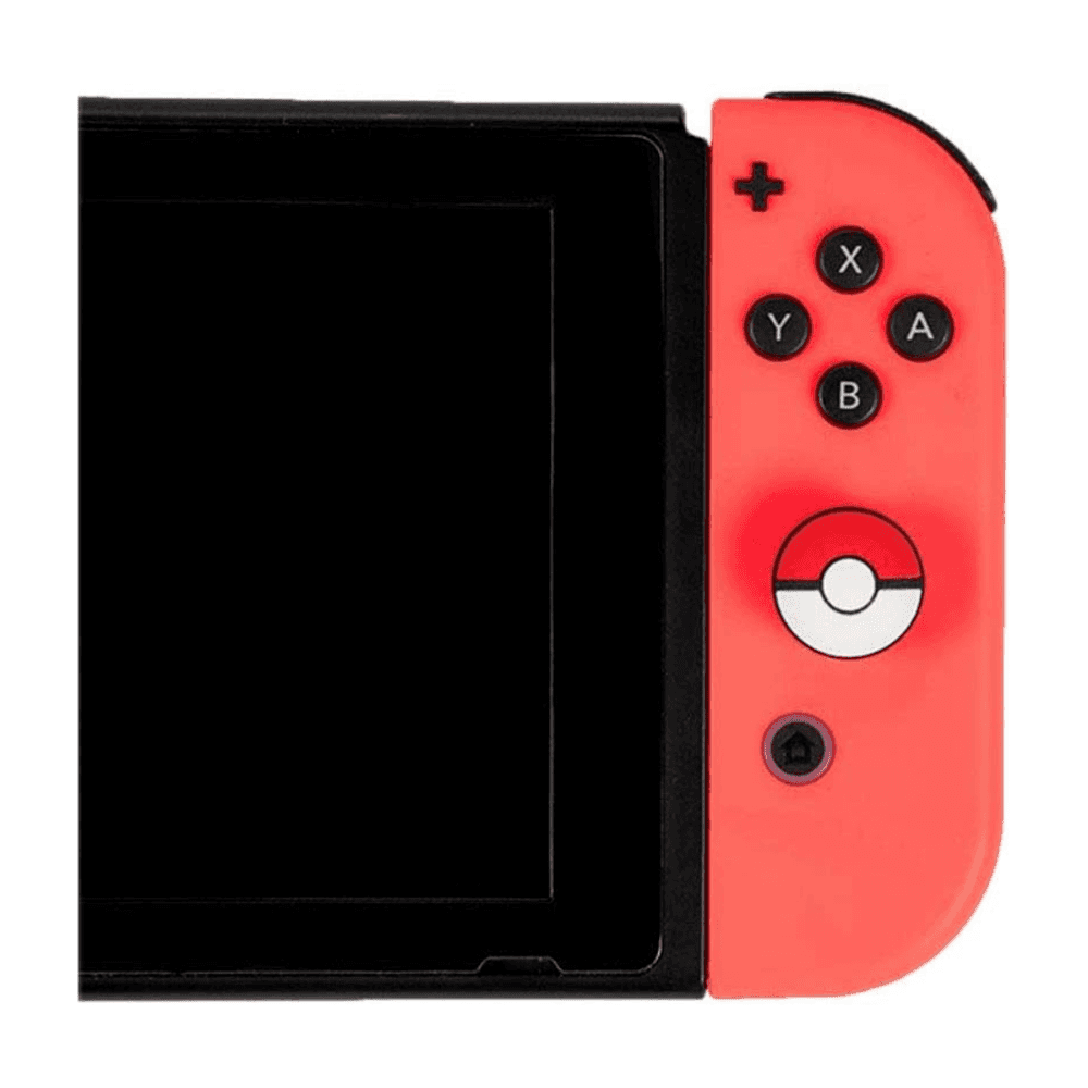 Grip De Silicone Analógico Radalishop, Borrachinha, Pokebola Pokemon, Para Nintendo Switch Joycon