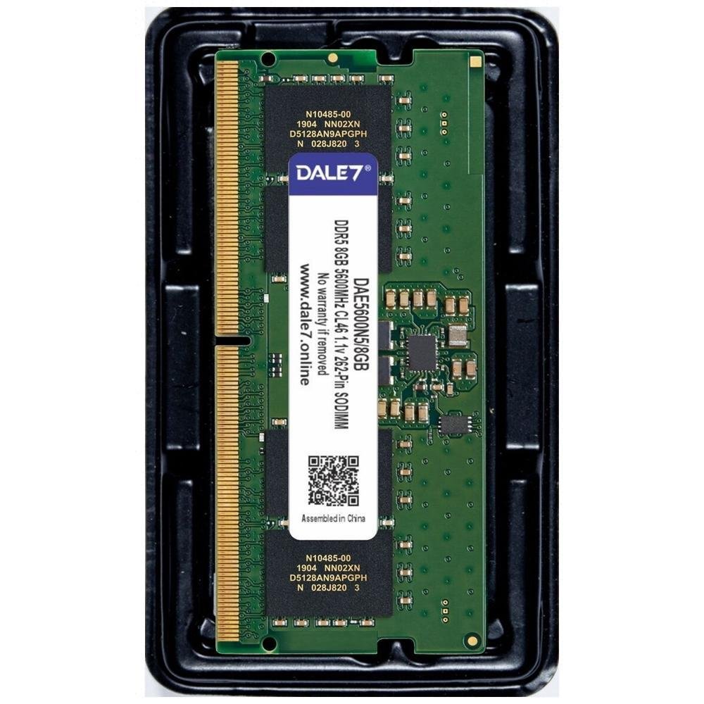 Memória Dale7 8GB 5600 Mhz DDR5 Notebook KaBuM