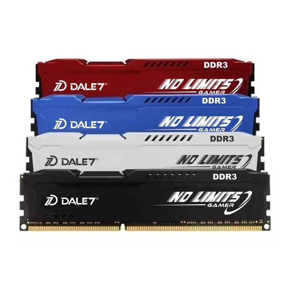 Memória Gamer Dale7 No Limit, 8GB, 1866Mhz, DDR3, Desktop, Branco Memória Gamer Dale7 No Limit, 8GB, 1866Mhz, DDR3, Desktop, Branco