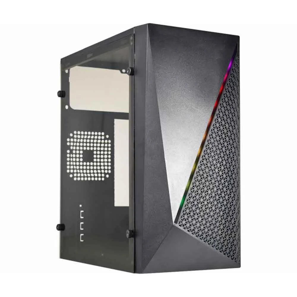 Gabinete Gamer K-mex, Micro, Preto, S/fonte - Cg15nx Gabinete Gamer K-mex, Micro, Preto, S/fonte - Cg15nx