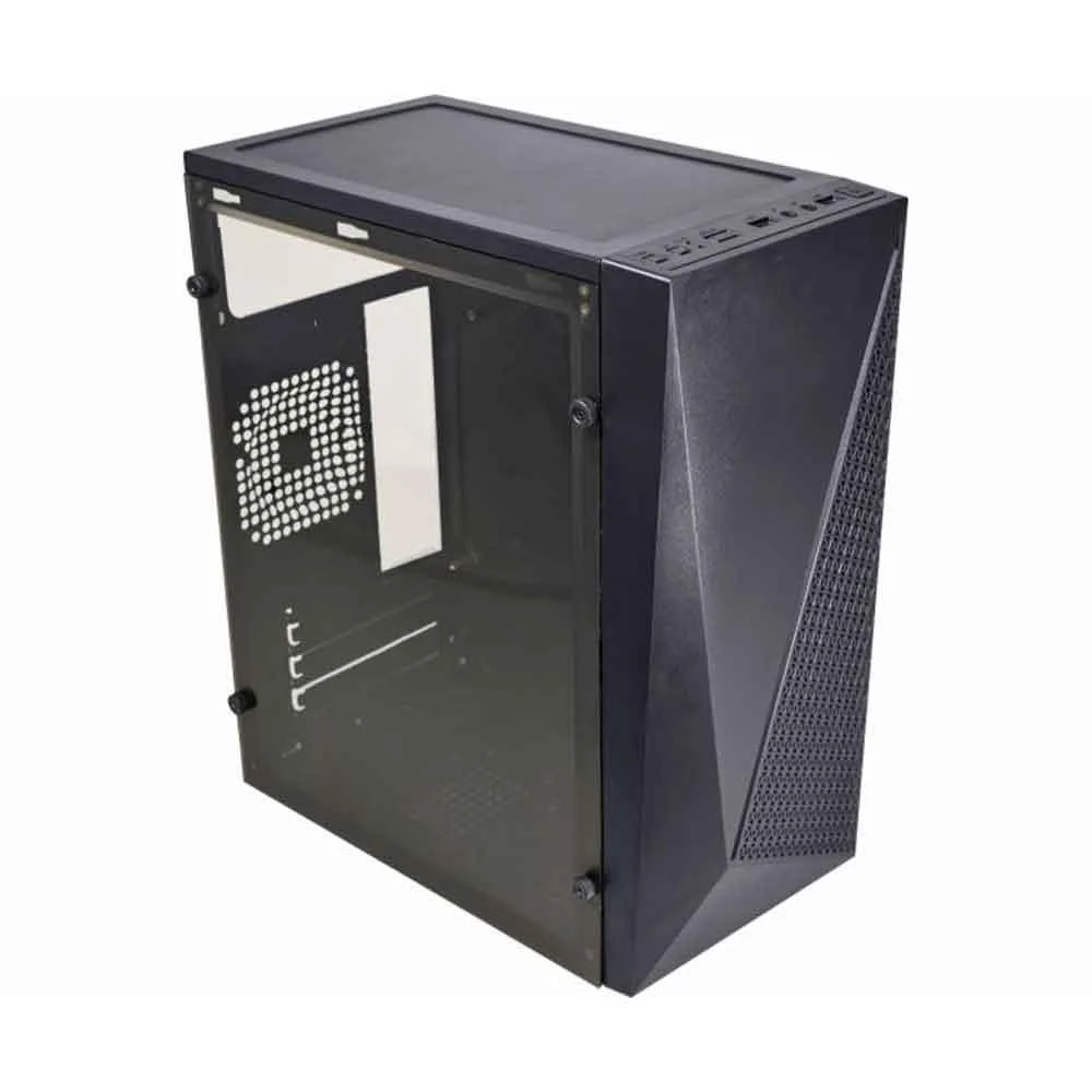 Gabinete Gamer K-mex, Micro, Preto, S/fonte - Cg15nx Gabinete Gamer K-mex, Micro, Preto, S/fonte - Cg15nx