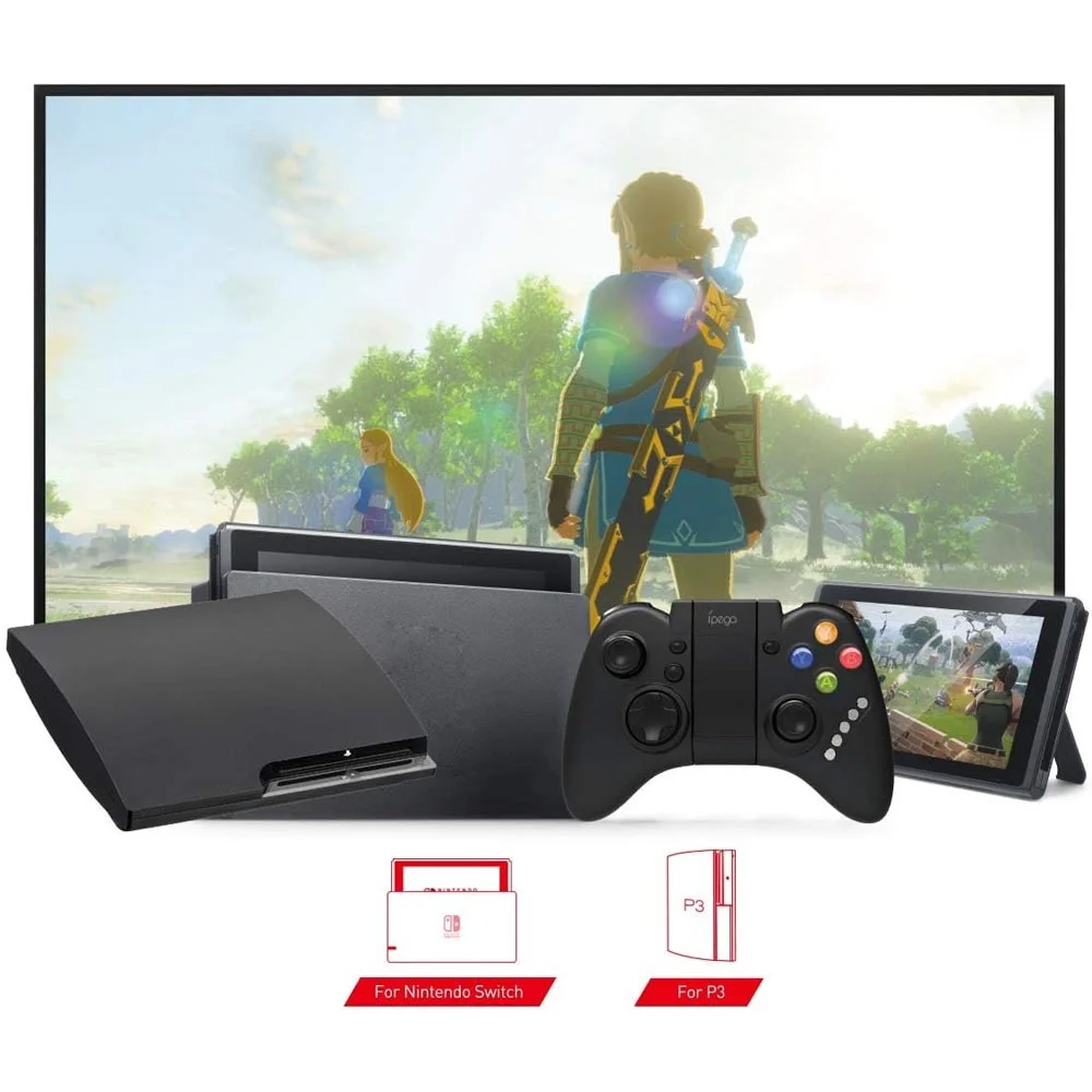Joystick Sem Fio Ipega Ponto Do Nerd, Para Celular, Bluetooth, Wireless, 12 Teclas - Pg-9021