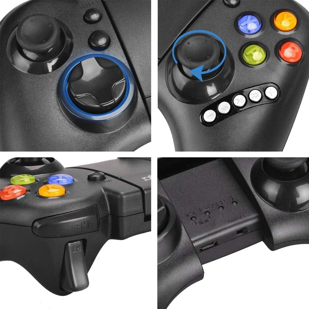Joystick Sem Fio Ipega Ponto Do Nerd, Para Celular, Bluetooth, Wireless, 12 Teclas - Pg-9021
