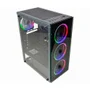 Gabinete Gamer K-mex  Al10, Painel Vidro, 3fan, 120x120mm
