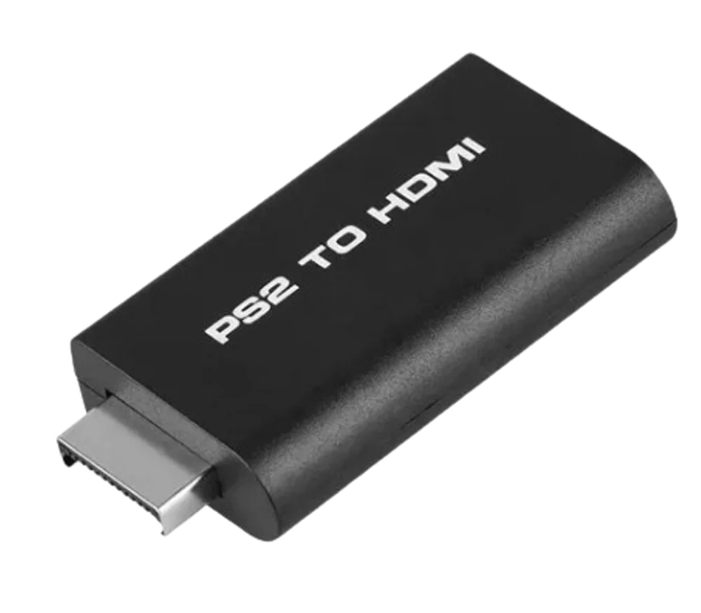 Adaptador Conversor Ps2 Áudio Vídeo Av Para HDMI