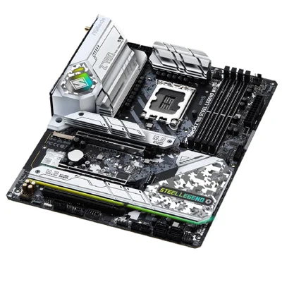 Placa Me Asrock Z790 Steel Legend LGA 1700 KaBuM