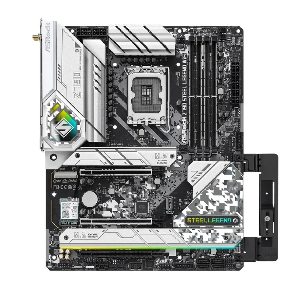 Placa Me Asrock Z790 Steel Legend LGA 1700 KaBuM