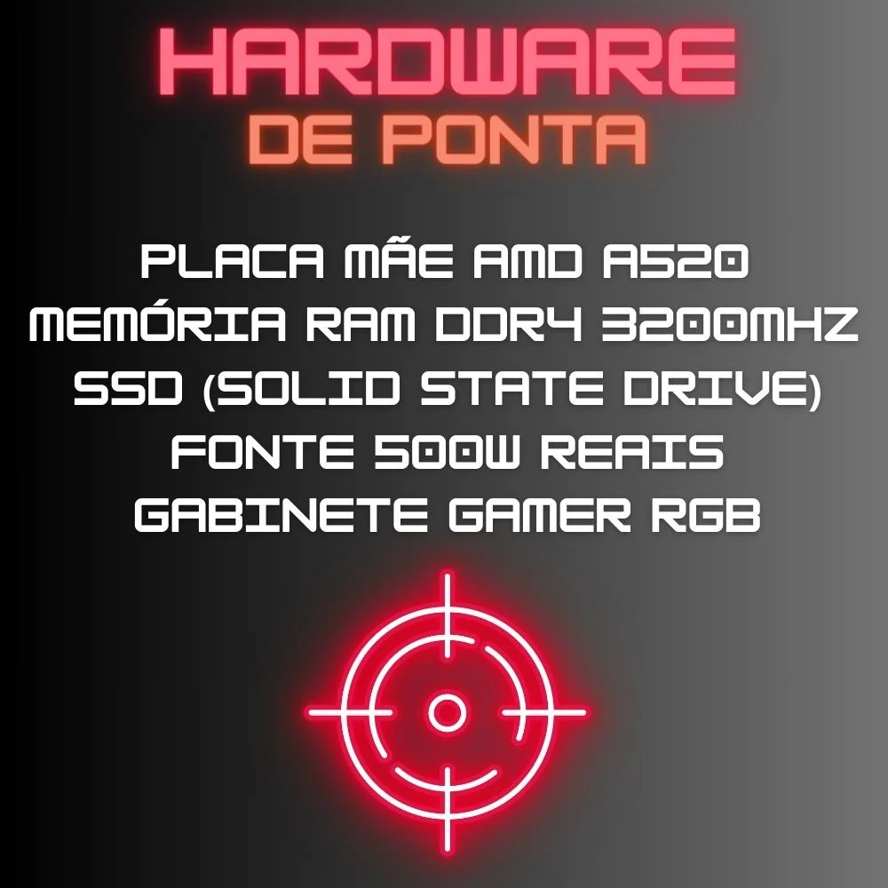PC Gamer Skill RGB AMD Ryzen 5 5600G, Gráficos Radeon VEGA 7, 16GB DDR4, SSD 256GB, Fonte 500W SGX-0059A em Campinas - foto 4