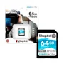 Cartão De Memoria  64gb Sd Cl10 170mb/s Canvas Go Plus Sdg3/64gb Kingston