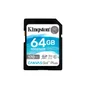Cartão De Memoria  64gb Sd Cl10 170mb/s Canvas Go Plus Sdg3/64gb Kingston