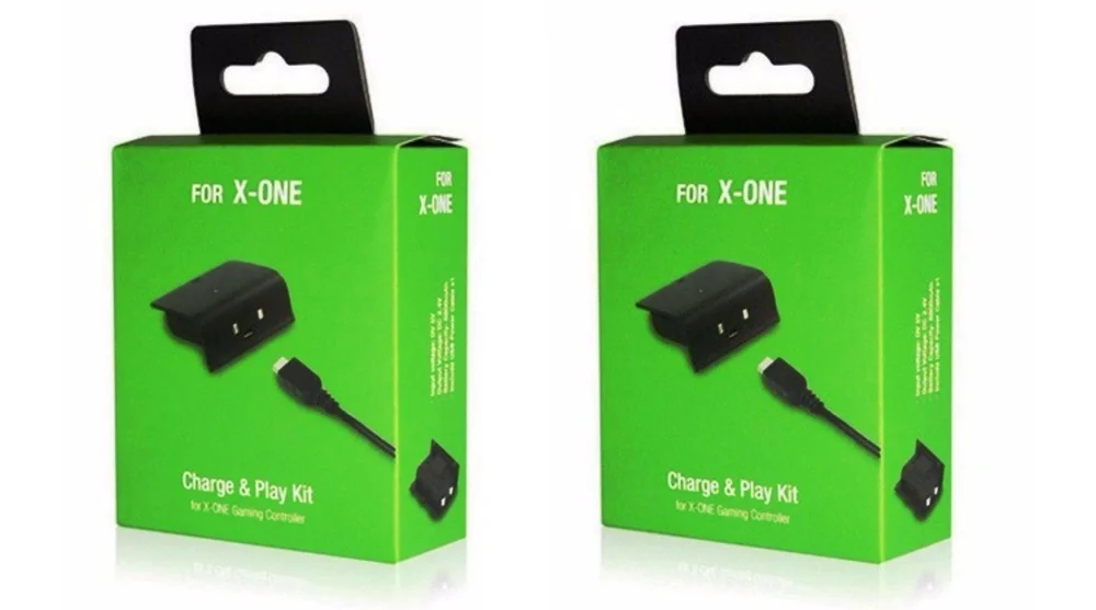 Kit 2 Bateria Recarregável E Cabo Usb Para Controle XBOX One