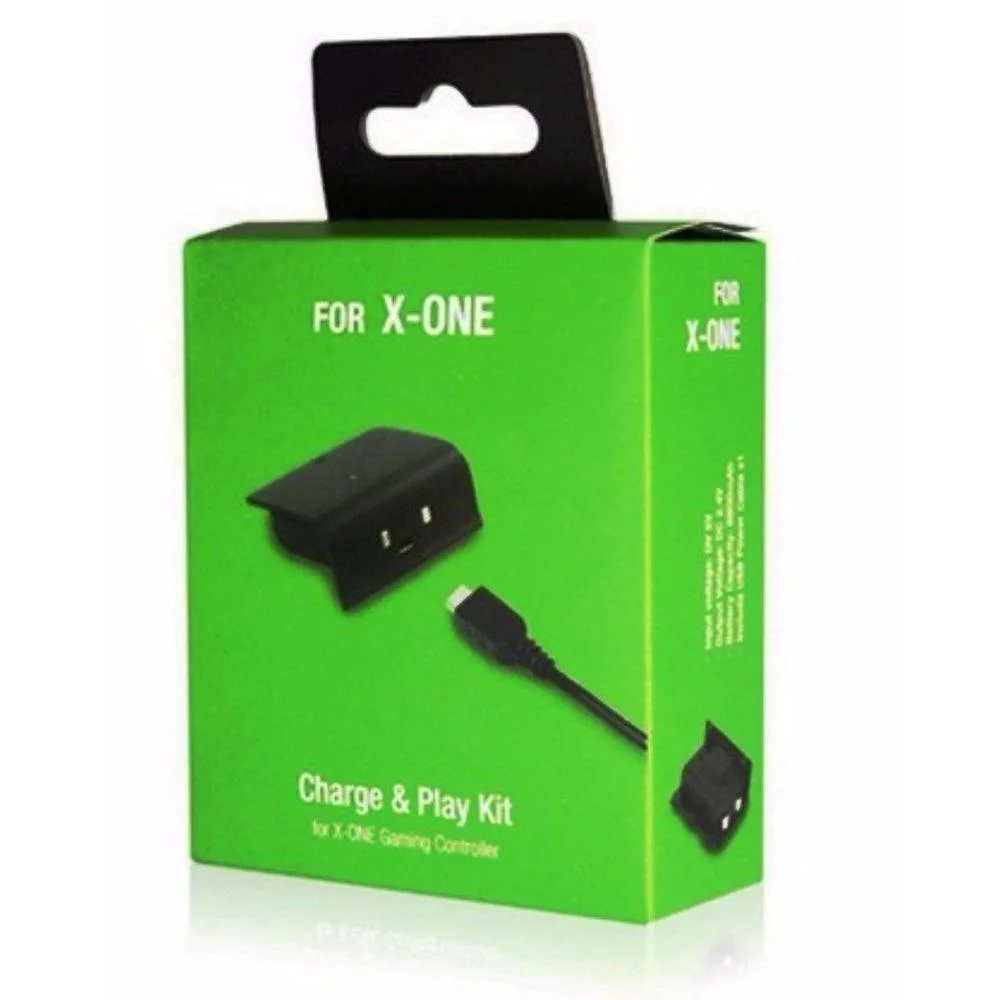 Kit 2 Bateria Recarregável E Cabo Usb Para Controle XBOX One