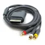 Cabo Componente Tv Audio Video XBOX 360 Av Hd 3 Via