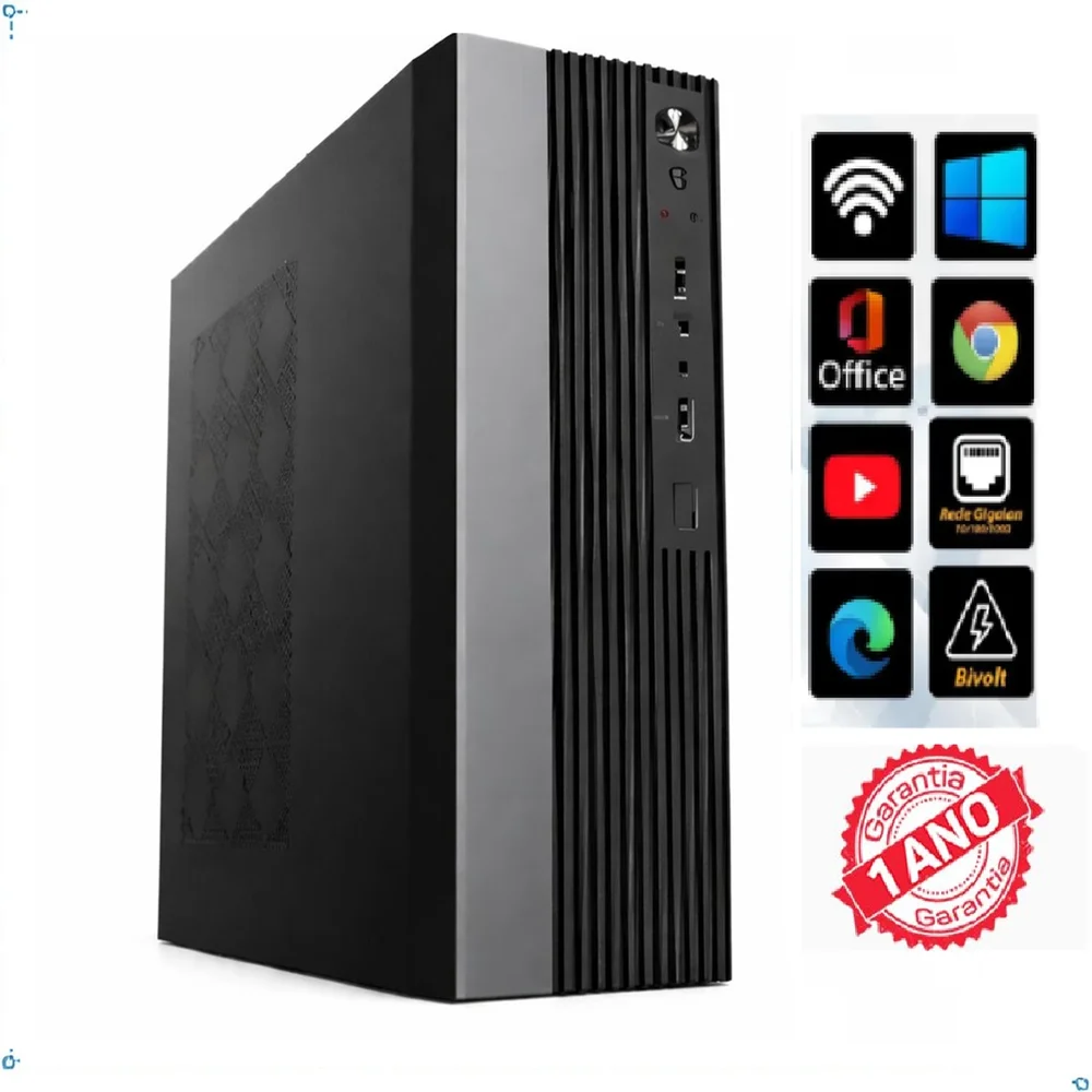 Mini PC Cpu Desktop Intel Core I7, 8GB RAM, SSD 240GB, Windows 11 em Campinas - foto 2