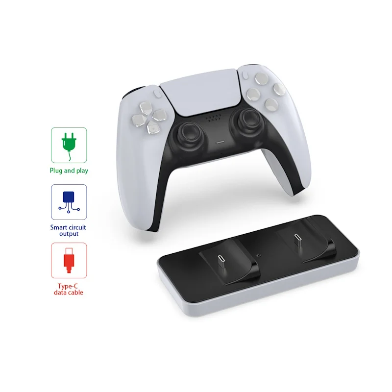 Dock Base Carregador De Controle Dualsense Ps5 Playstation 5 Dock Base Carregador De Controle Dualsense Ps5 Playstation 5