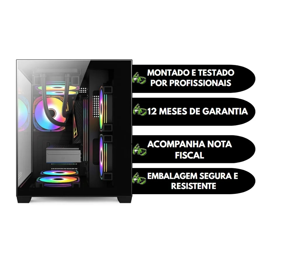PC Gamer Balão.info Amd Ryzen 5 5600gt, Memória Ram 16gb Ddr4, SSD 480GB, Vega 7 em Campinas - foto 3
