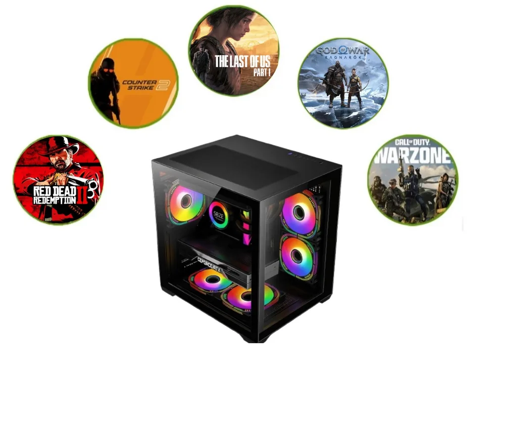 PC Gamer Balão.info Amd Ryzen 5 5600gt, Memória Ram 16gb Ddr4, SSD 480GB, Vega 7 em Campinas - foto 4
