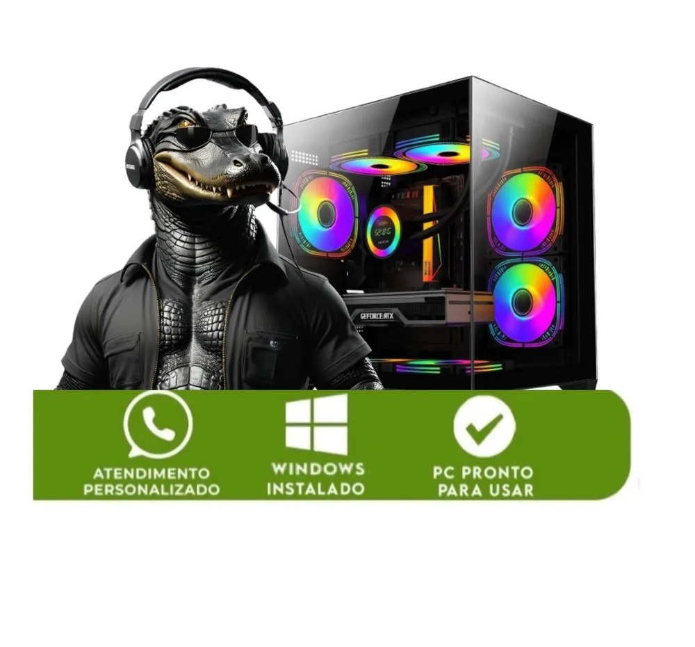 PC Gamer Balão.info Amd Ryzen 5 5600gt, Memória Ram 16gb Ddr4, SSD 480GB, Vega 7 em Campinas - foto 5
