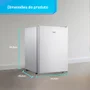 Frigobar HQ 70 Litros Branco BC-70-63H 220V